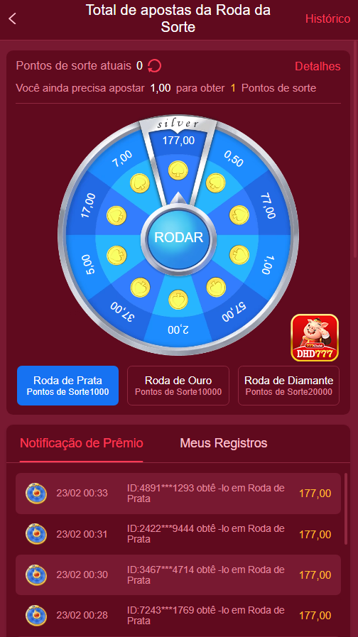 Segurança App dhd777.com